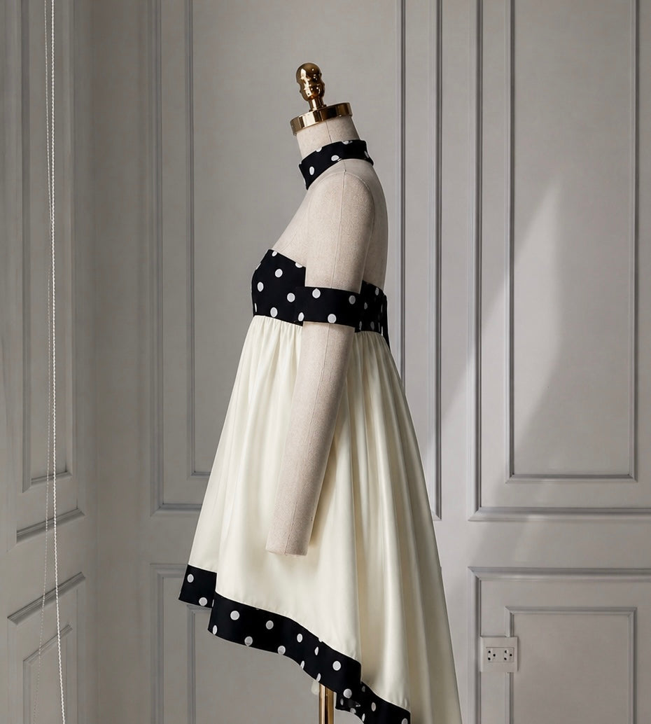 Vestido Chic lunares