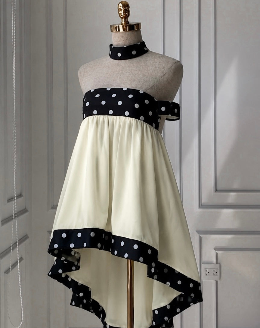 Vestido Chic lunares