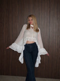 Top de Chifón moda “Boho Chic”