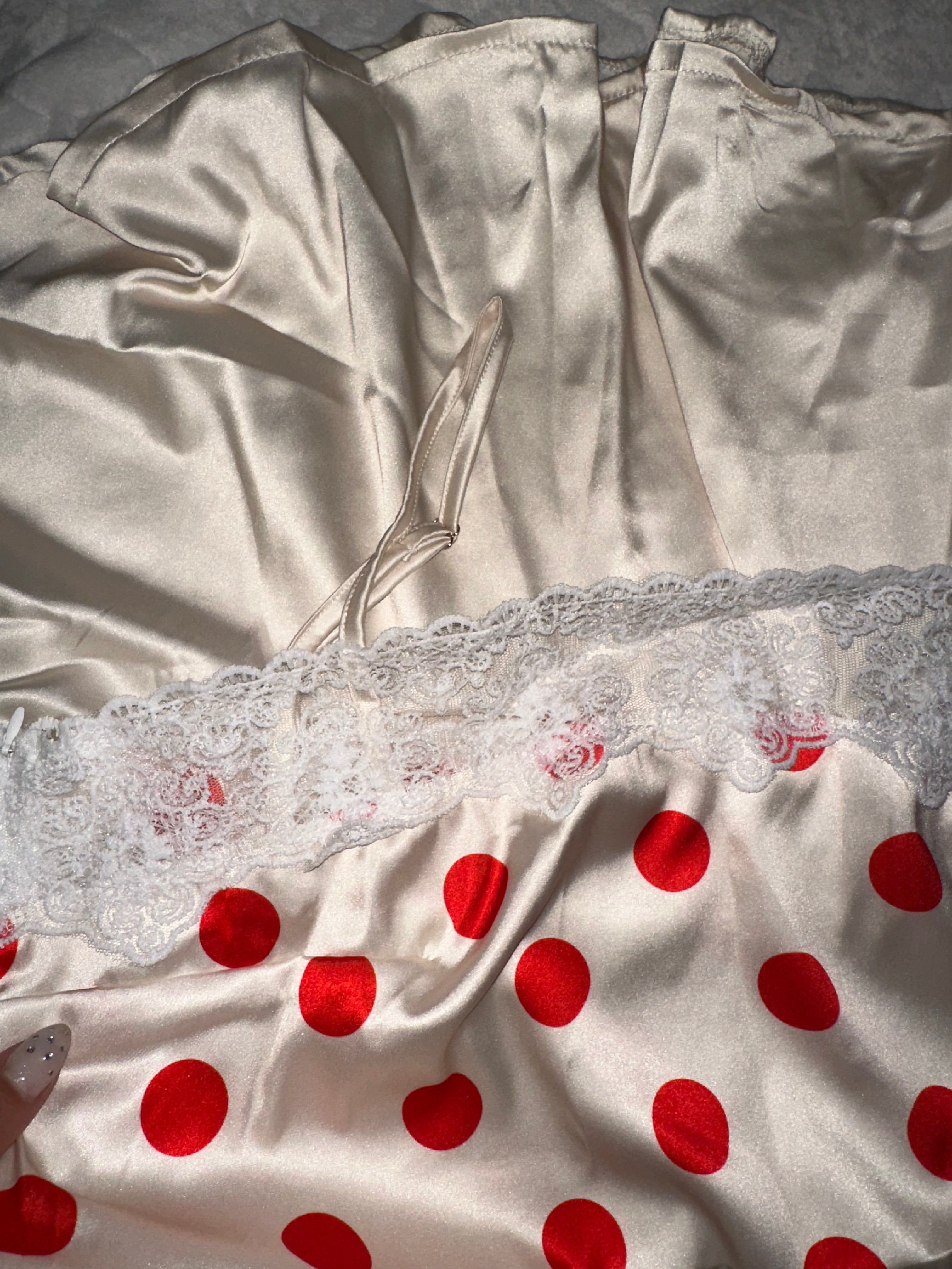 Vestido Polka dot vintage