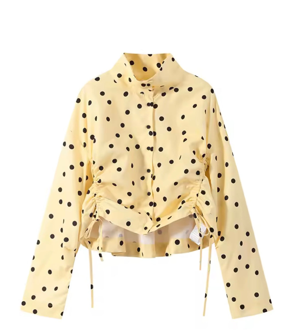 Set polka lemon