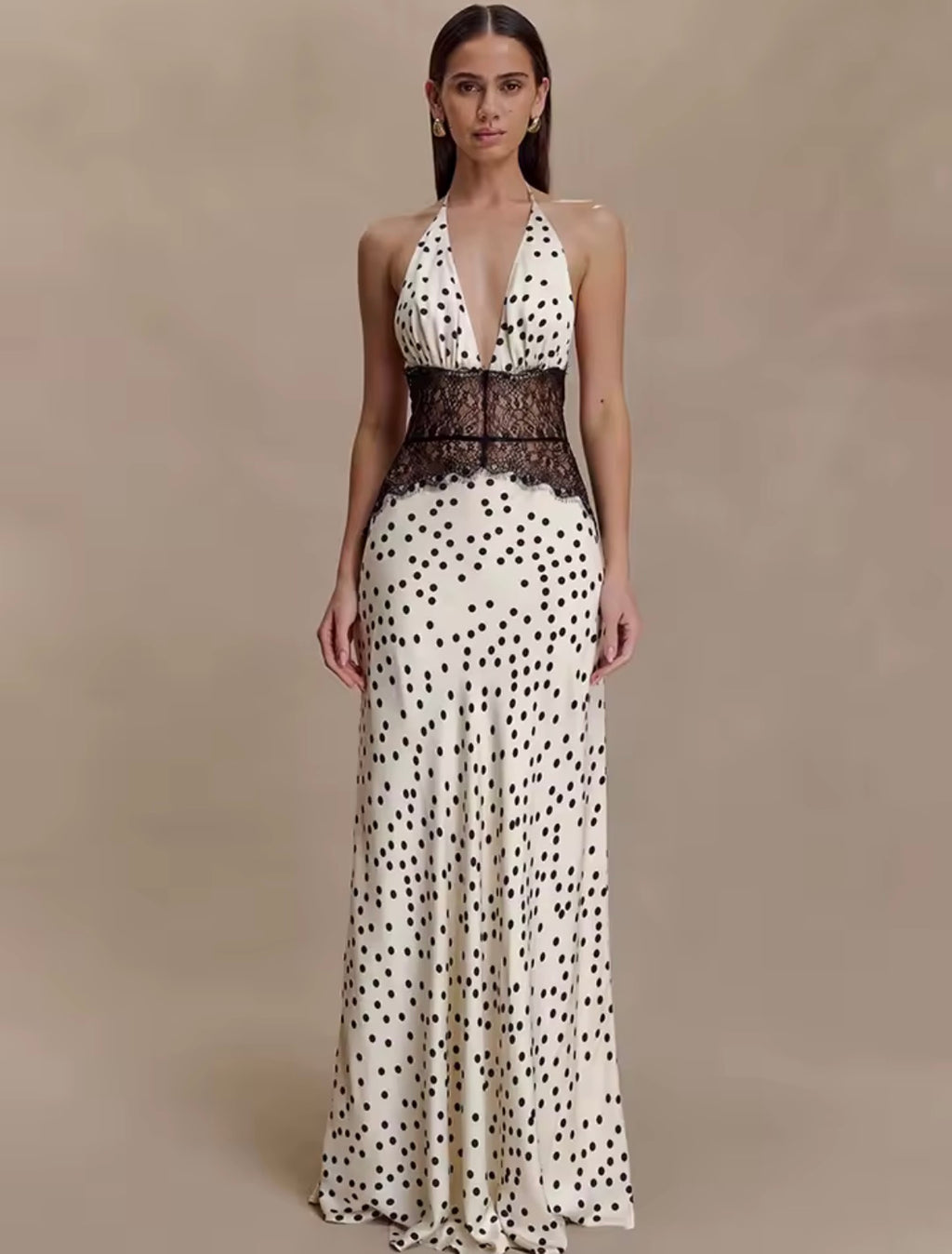 Vestido Sexy de lunares