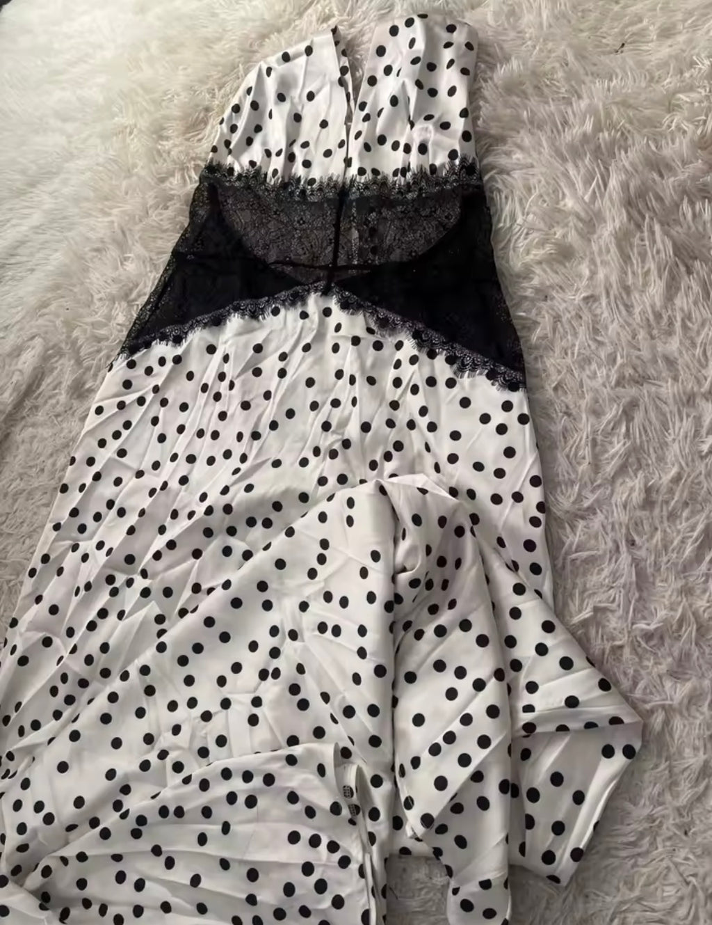 Vestido Sexy de lunares