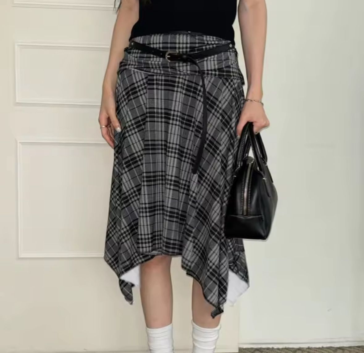 Falda Moda "Hirigin" cuadros