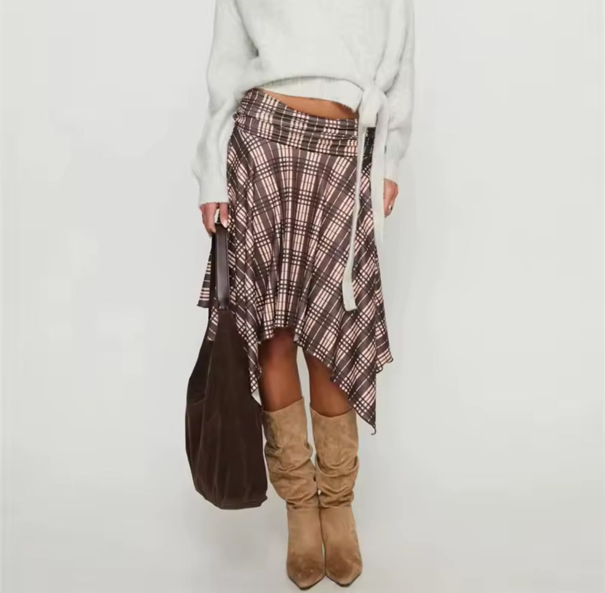 Falda Moda "Hirigin" cuadros