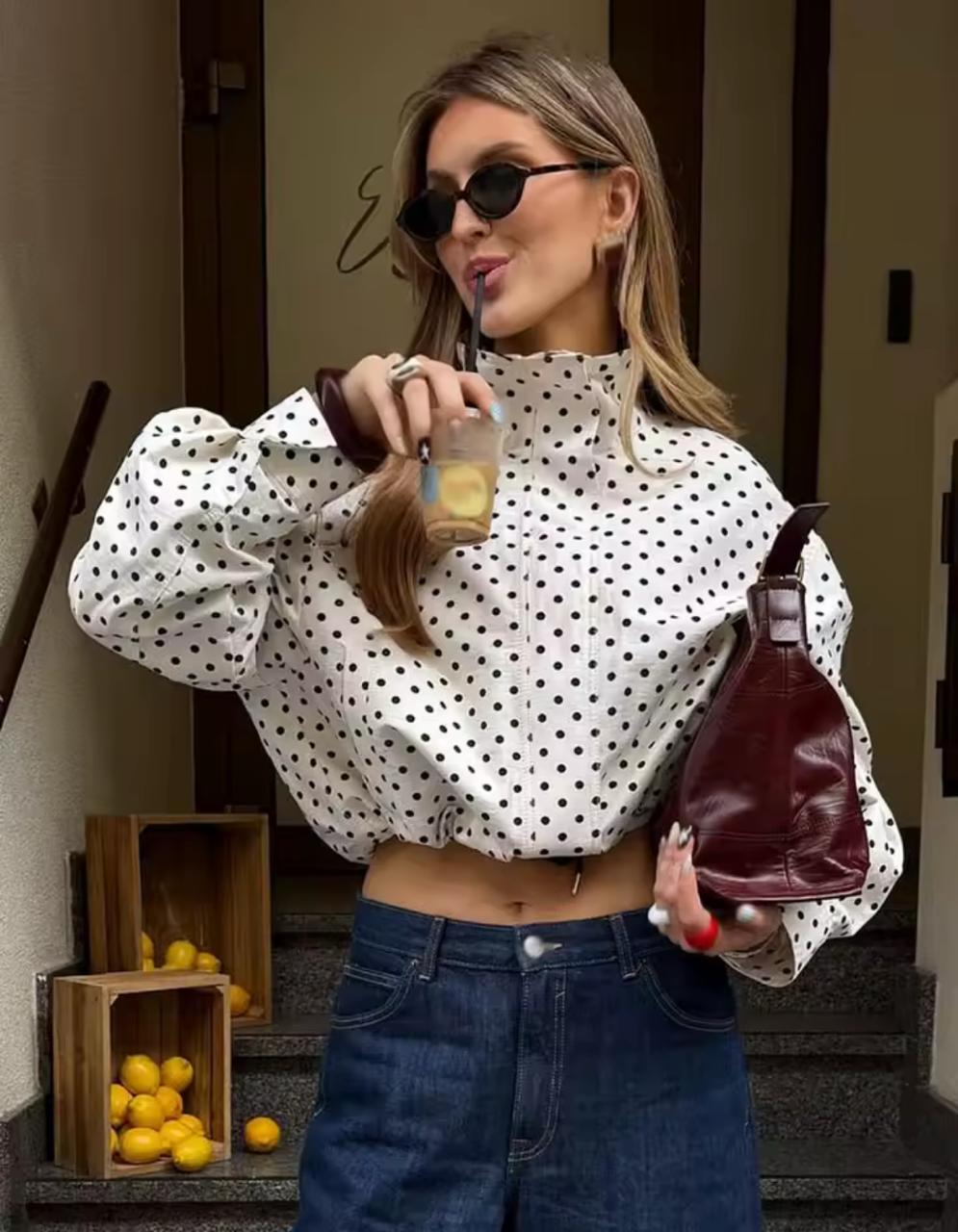 Conjunto en tendencia "Polka dots"