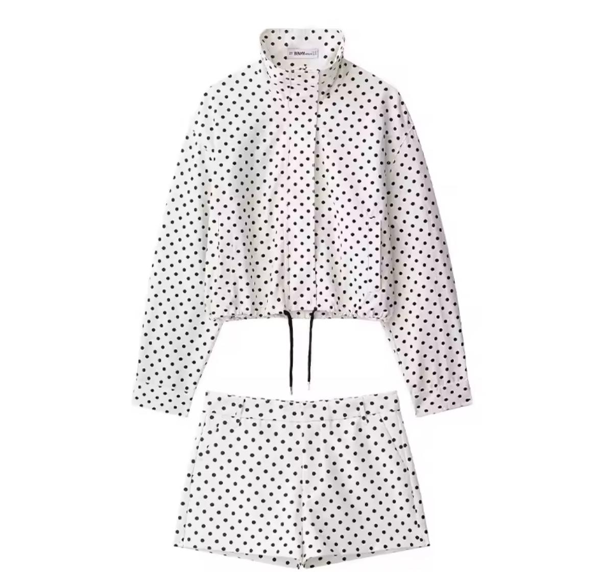 Conjunto en tendencia "Polka dots"