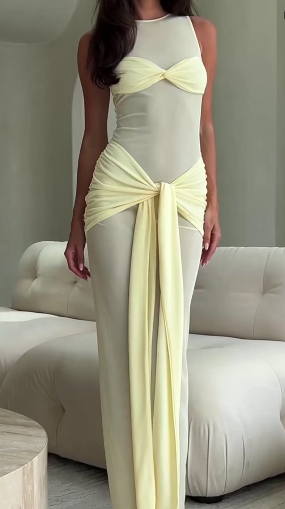 Vestido Aurora Mesh
